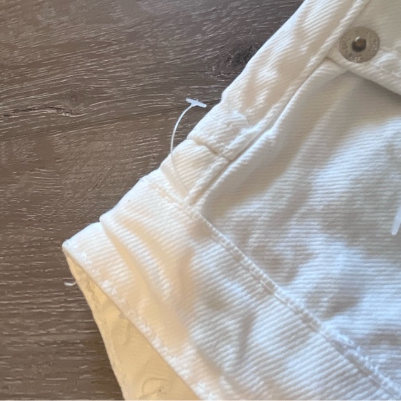 Zara women’s Boogie Wide Leg White Pants Size 10 - Picture 7 of 7